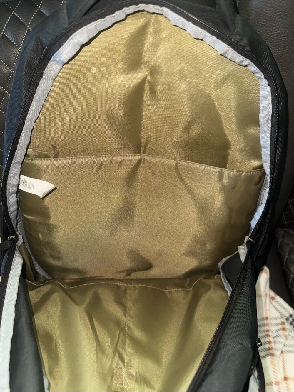 Under Armour Black Backpack Laptop School Travel Gym Bookbag Water Resistant